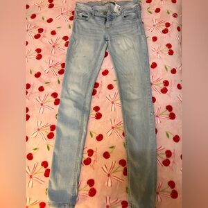Hollister Light Blue Skinny Jeans